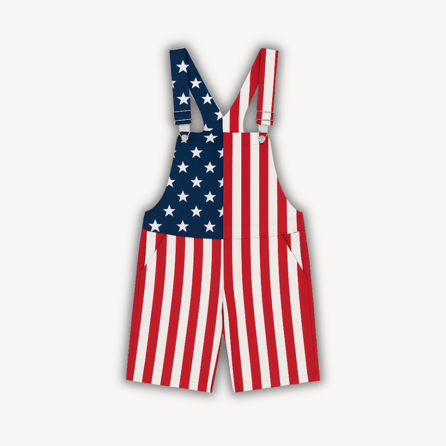 American Flag Overalls