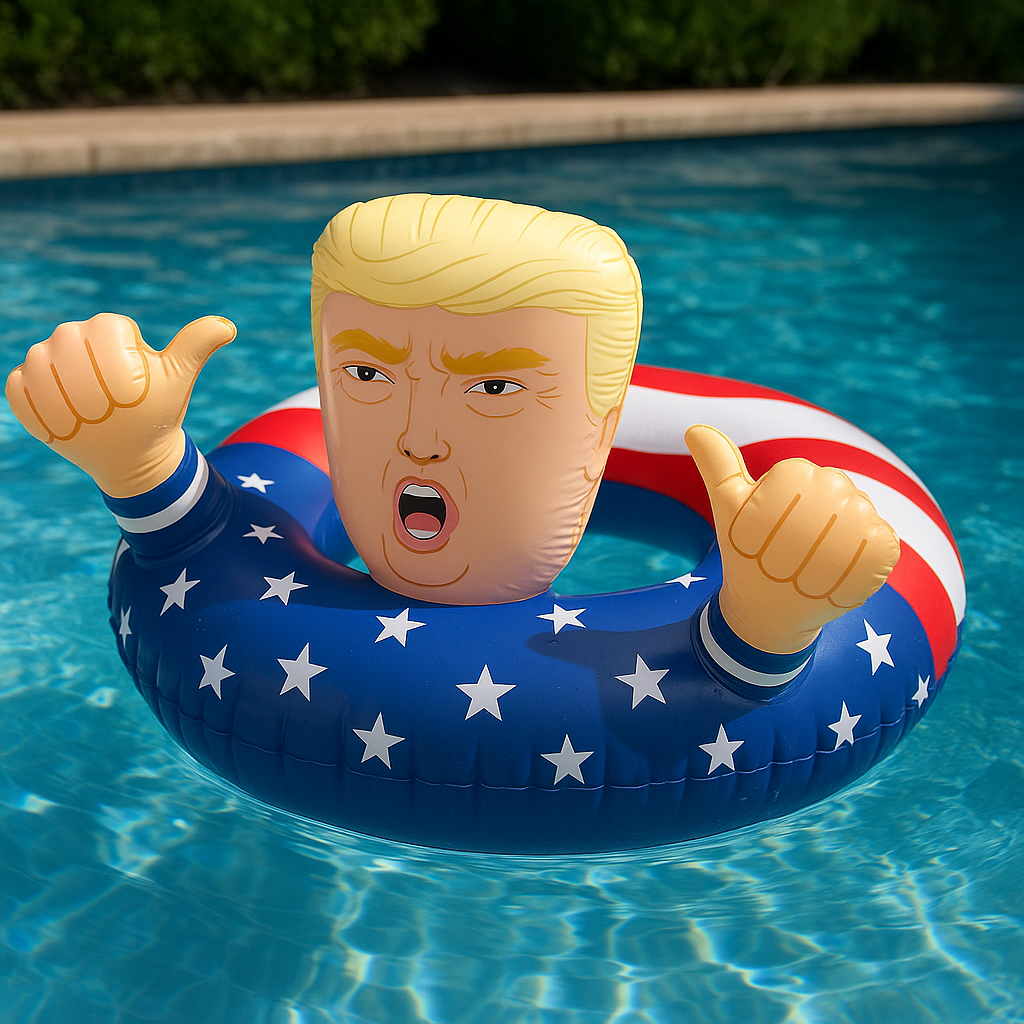 Donald Trump Pool Float